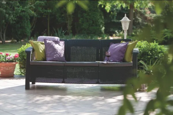 Allibert Corfu love seat max - antracit