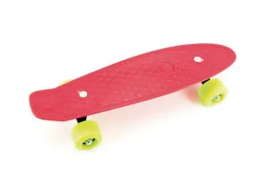 Skateboard pennyboard 43cm červený