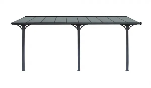 Rojaplast Bruce J pergola - šedý polykarbonát