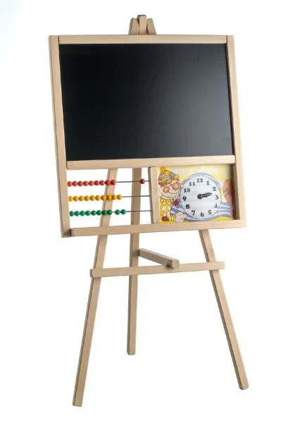 Detská stojanová tabuľa s počítadlom Teddies