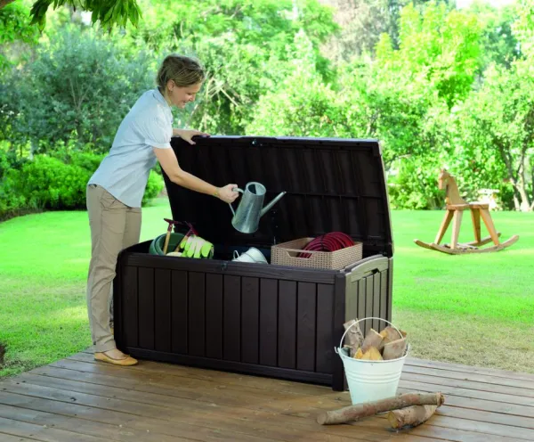 Záhradný úložný box Keter Glenwood 390 l hnedý