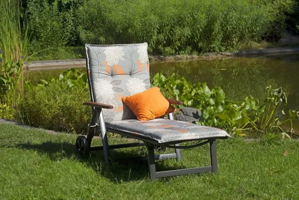 Sun_garden Ass comfort lehátko - antracit + čierne