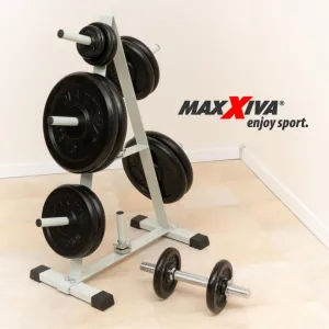 MAXXIVA 81660 Sada závažia 2 x 10 kg, liatina