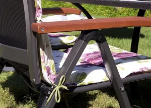 ASS Comfort Polohovacie Kreslo Antracit Čierna P41469
