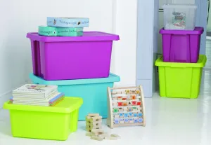 CURVER Úložný box s vekom 45L - zelený