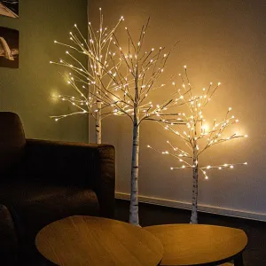VOLTRONIC LED breza,8 funkcií z ovládačom,teplá biela,180 cm