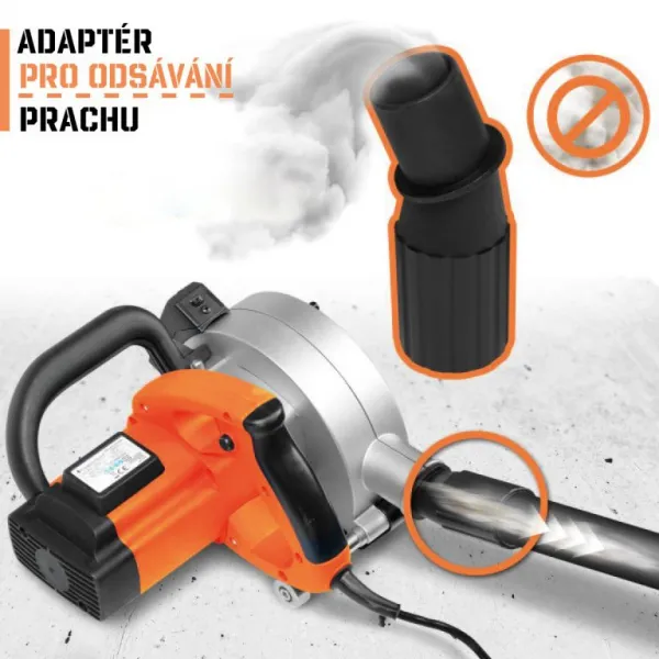 TIMBERTECH drážkovacia fréza s laserom, 1700 W