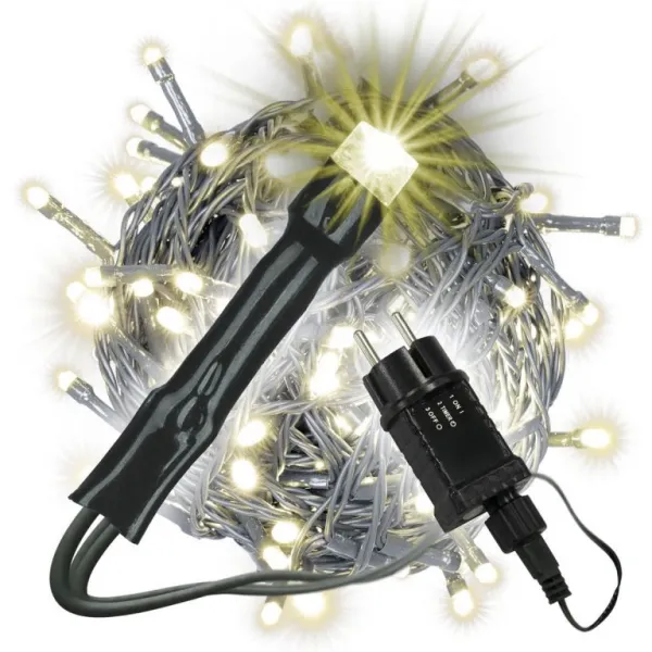 Nexos 801 Vianočné LED osvetlenie 18 m - teple biele, 200 LED