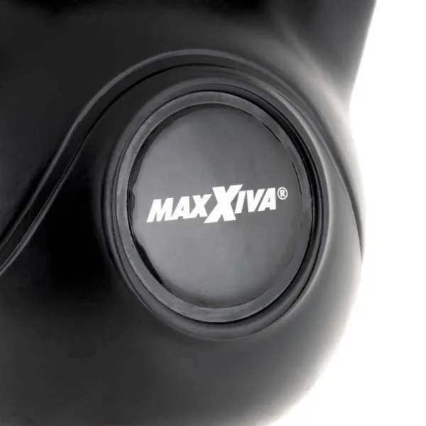 MAXXIVA Kettlebell činka, čierna, 4 kg