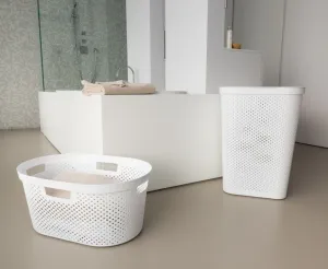 CURVER 41084 Kôš na špinavú bielizeň s vekom 59L kôš na bielizeň - biely