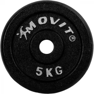 MOVIT obojručný činkový set, 120 cm, 65,5 kg