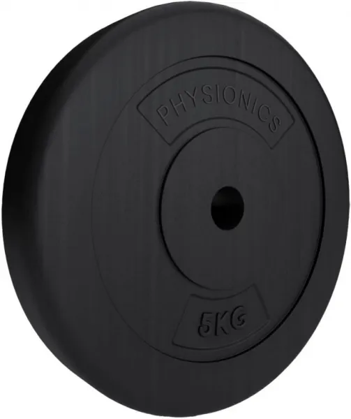 Physionics sada záťažových dosiek 2 x 5 kg, 31 mm