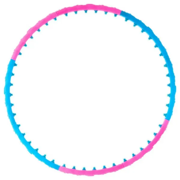 MAXXIVA 85912 hula- hoop masážna obruč, 100 cm, modro-ružová