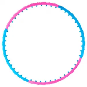 MAXXIVA 85912 hula- hoop masážna obruč, 100 cm, modro-ružová
