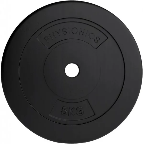 Physionics sada záťažových dosiek 2 x 5 kg, 31 mm