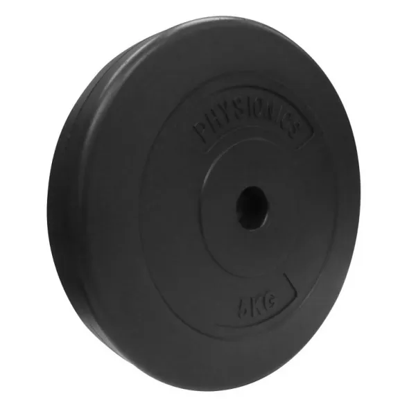 Physionics sada záťažových dosiek 2 x 5 kg, 27 mm