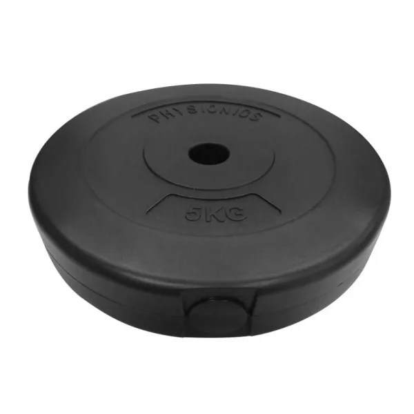 Physionics sada záťažových dosiek 2 x 5 kg, 27 mm