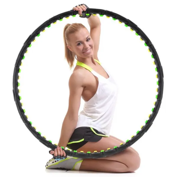 MAXXIVA 85909 hula- hoop masážna obruč, 98 cm, čierna