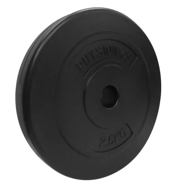 Physionics sada záťažových dosiek 2 x 2,5 kg, 30 / 31 mm