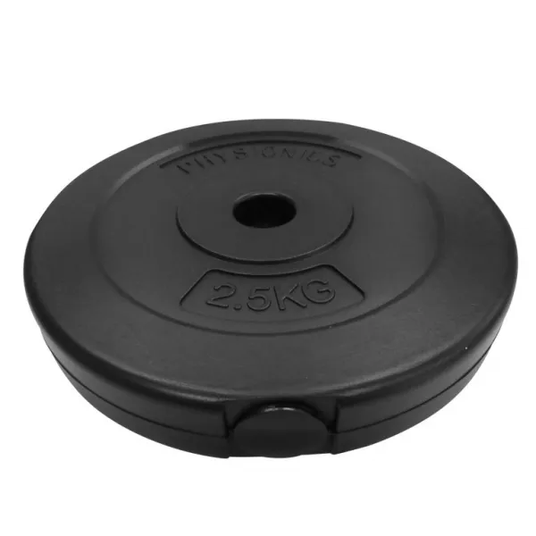 Physionics sada záťažových dosiek 2 x 2,5 kg, 30 / 31 mm