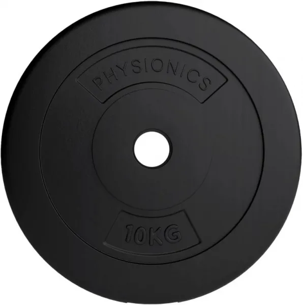 Physionics sada záťažových dosiek 2 x 10 kg, 31 mm