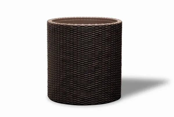 Kvetináč Keter Cylinder M hnedý