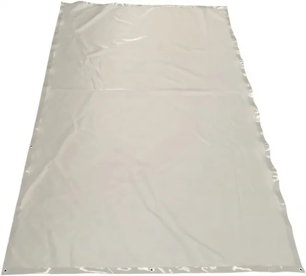 JAGO plachta 650 g/m², hliníkové oká, sivá, 2 x 3 m