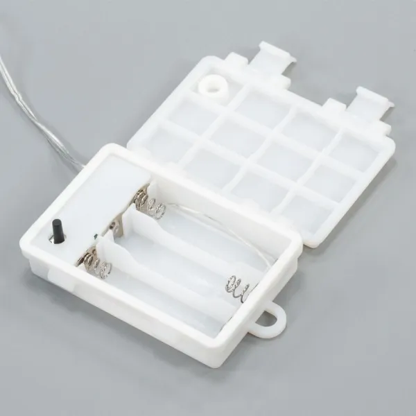 Nexos 86334 Svetelný záves vločky, 8 LED, teplo-biela