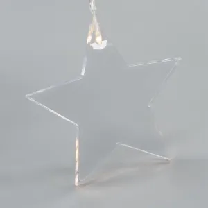 Nexos 86335 Sada svetelných závesov, 8 LED, teplá biela, 2 ks