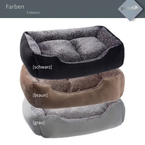 Petstuff pelech pre psa, veľkosť M, 65 x 48 x 19 cm, čierny