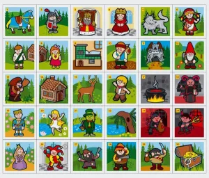 Teddies Pexeso Moje prvé rozprávky 32 ks