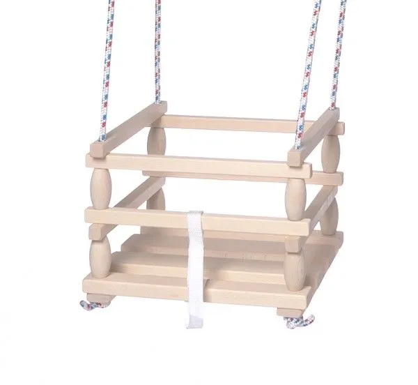 Drevená hojdačka, nosnosť 80 kg, 6 m+