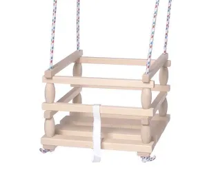Drevená hojdačka, nosnosť 80 kg, 6 m+