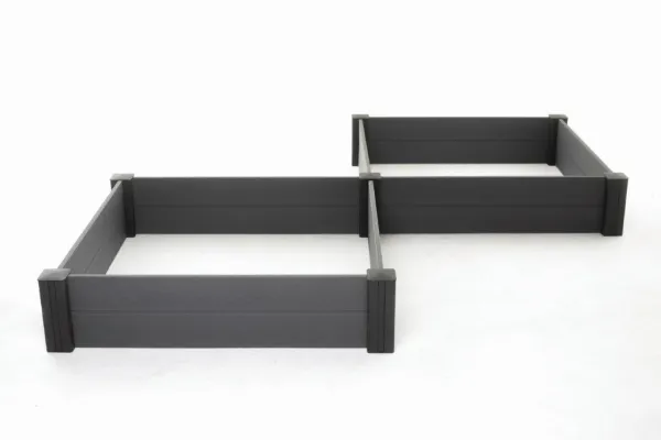 KETER Vyvýšený záhon PANORAMA MODULAR (2 ks) | sivá