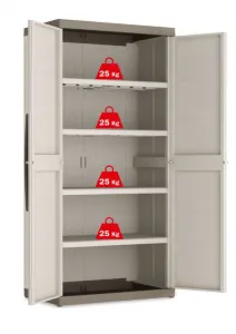 Plastová skrinka EXCELLENCE HIGH XL, 181 x 89 x 54 cm