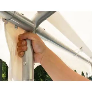Záhradný párty stan PREMIUM, 4 x 8 m, 500 g/m²