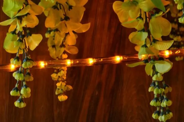 Nexos 575 LED svetelný kábel 20 m - žltá, 480 diód