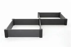 KETER Vyvýšený záhon PANORAMA MODULAR (2 ks) | sivá