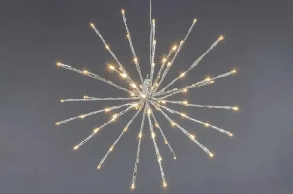 Nexos 33215 Vianočné osvetlenie - meteorický dážď - teplá biela, 40 cm 80 LED