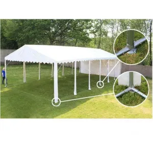 Záhradný párty stan PREMIUM, 4 x 8 m, 500 g/m²