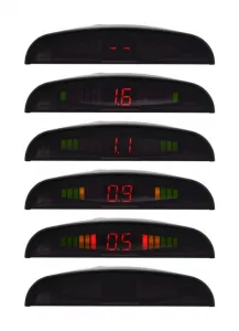 Parkovací asistent - 4 senzory, LED display, bezdrôtový