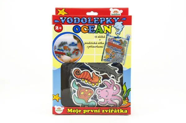 Moje prvé zvieratká oceán penová sada so sieťkou 12ks v krabici 19x27xMPZ