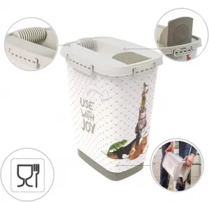 Kontajner na krmivo CODY, 24 x 17 x 32, plast, 10 l