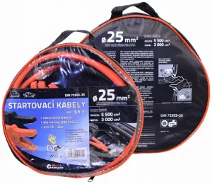 Štartovacie káble - 3,5 m, TÜV / GS