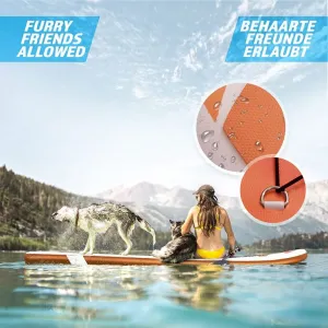 PHYSIONICS nafukovací paddleboard - bohyňa Bastet, 366 cm