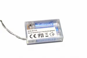 Nexos 29216 Vianočná dekorácia - Svetelná hviezda - 20 LED, 35 cm