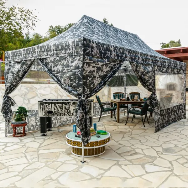 INSTENT "PRO" Záhradný stan, nožnicový, 3 x 6 m, urban