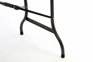 Garthen 43773 Záhradný skladací stôl v ratanovom vzhľade - 180 x 75 cm