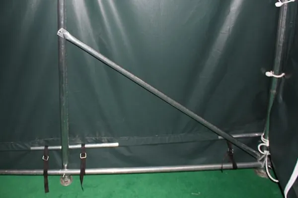 Garthen 47013 Mobilný prístrešok nielen pre zvieratá - zelený 3,3 x 4,8 m