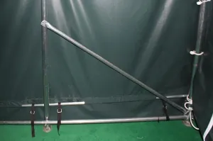 Garthen 47013 Mobilný prístrešok nielen pre zvieratá - zelený 3,3 x 4,8 m
